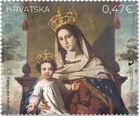 HRVATSKA MARIJANSKA SVETIŠTA, Giuliano Zasso: Gospa s Djetetom na prijestolju, oltarna slika