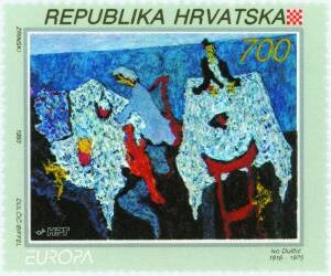 EUROPA - MODERNA HRVATSKA UMJETNOST -IVO DULČIĆ 