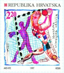 HRVATSKA OLIMPIJSKA ODLIČJA - RUKOMET - ZLATO, ATLANTA 96