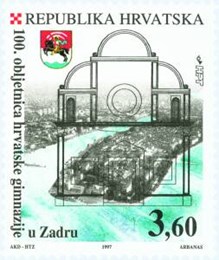 OBLJETNICE HRVATSKOG JEZIKA - 100. OBLJETNICA HRVATSKE  GIMNAZIJE U ZADRU