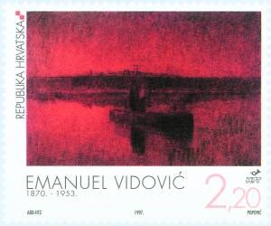 HRVATSKO MODERNO SLIKARSTVO - EMANUEL VIDOVIĆ 