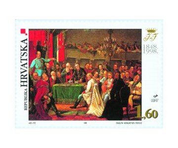 HRVATSKA POVIJESNA ZBIVANJA 1848. - DRAGUTIN WEINGARTNER 
