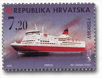 HRVATSKO BRODOVLJE - PUTNIČKI BROD 