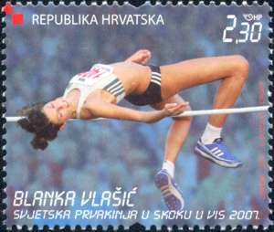 BLANKA VLAŠIĆ - SVJETSKA PRVAKINJA U SKOKU U VIS 2007. 