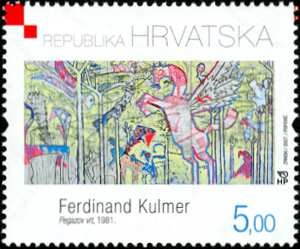 HRVATSKO MODERNO SLIKARSTVO - Ferdinand Kulmer (1925. – 1998.)