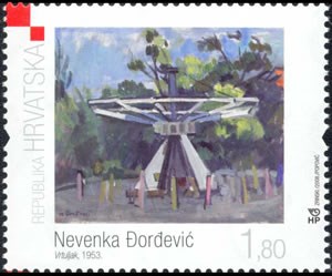 HRVATSKO MODERNO SLIKARSTVO - Nevenka Đorđević