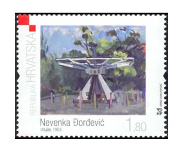 HRVATSKO MODERNO SLIKARSTVO - Nevenka Đorđević