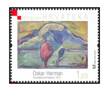 HRVATSKO MODERNO SLIKARSTVO - Oskar Herman