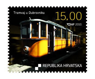 TRAMVAJ U DUBROVNIKU (blok) 