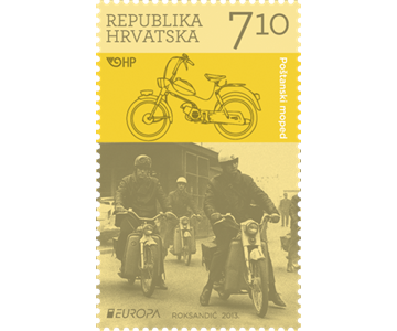 EUROPA - POŠTANSKA VOZILA, Poštanski moped