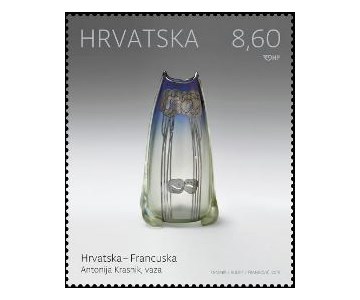 ZAJEDNIČKO IZDANJE HRVATSKA – FRANCUSKA, Vaza (Antonija Krasnik) 