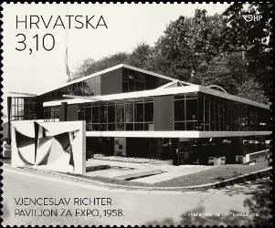 MODERNA ARHITEKTURA I DIZAJN - VJENCESLAV RICHTER,paviljon za EXPO 58, Belgija 