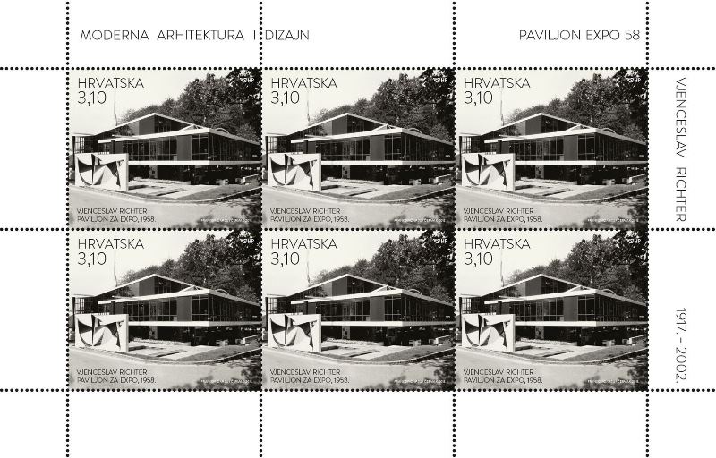 MODERNA ARHITEKTURA I DIZAJN - VJENCESLAV RICHTER,paviljon za EXPO 58, Belgija 