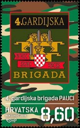 HRVATSKI DOMOVINSKI RAT – GARDIJSKE BRIGADE,4. gardijska brigada „Pauci“ 