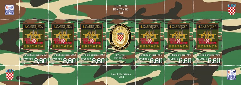 HRVATSKI DOMOVINSKI RAT – GARDIJSKE BRIGADE,4. gardijska brigada „Pauci“ 