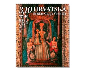 HRVATSKA MARIJANSKA SVETIŠTA, slika Gospe Voćinske