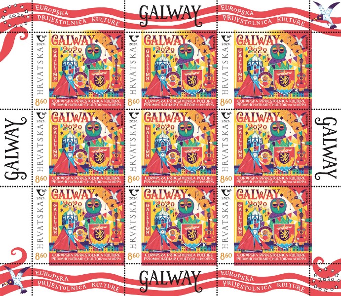 ZAJEDNIČKO IZDANJE REPUBLIKA HRVATSKA – REPUBLIKA IRSKA, Galway