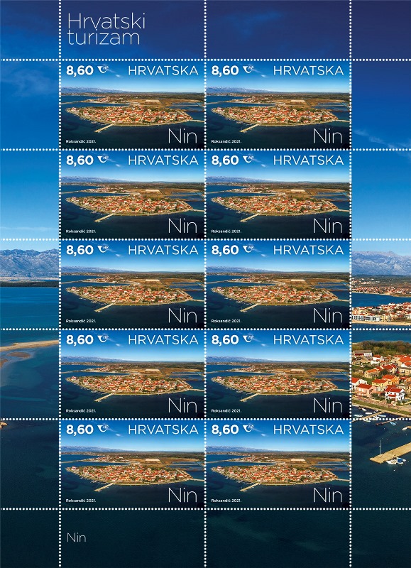 HRVATSKI TURIZAM – NIN, vizura grada s morem