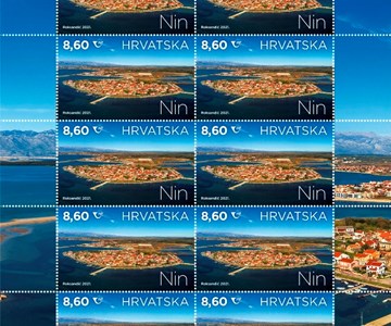 HRVATSKI TURIZAM – NIN, vizura grada s morem