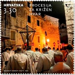 HRVATSKA NEMATERIJALNA KULTURNA BAŠTINA (UNESCO) - PROCESIJA ZA KRIŽEN NA OTOKU HVARU 
