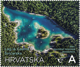 ZAJEDNIČKO IZDANJE HRVATSKA – ŠVICARSKA, jezero Cauma