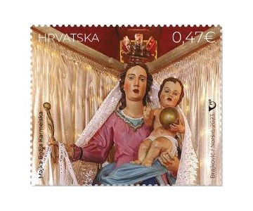 HRVATSKA MARIJANSKA SVETIŠTA, kip Majke Božje Svetogorske, bidermajerska figura iz 1847.