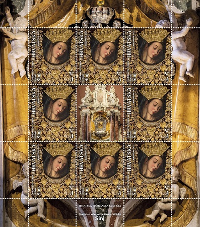 HRVATSKA MARIJANSKA SVETIŠTA, oltarna slika Čudotvorne Gospe Sinjske