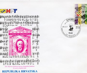 100. OBLJETNICA MEĐUNARODNOGA OLIMPIJSKOG KOMITETA; HRVATSKI OLIMPIJSKI DAN