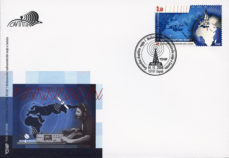 GENERALNA SKUPŠTINA REGIJE 1 MEĐUNARODNE RADIOAMATERSKE UNIJE U CAVTATU, 2008. 