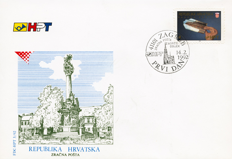 ZRAČNA POŠTA ZAGREB-OSIJEK