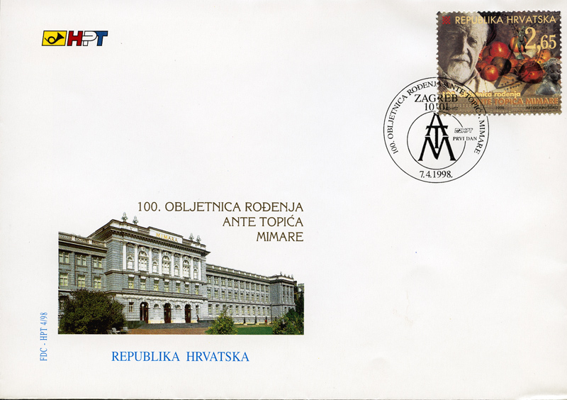 100. OBLJETNICA ROĐENJA ANTE TOPIĆA MIMARE