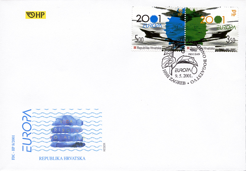 EUROPA   2001. - VODA - PRIRODNO BOGATSTVO