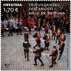 HRVATSKA NEMATERIJALNA KULTURNA BAŠTINA (UNESCO), Tripundanske svečanosti i kolo svetog Tripuna