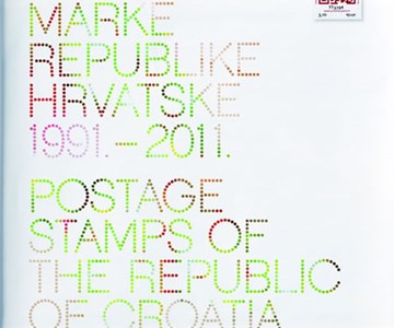 KNJIGA MARAKA „POŠTANSKE MARKE REPUBLIKE HRVATSKE 1991. – 2011.“