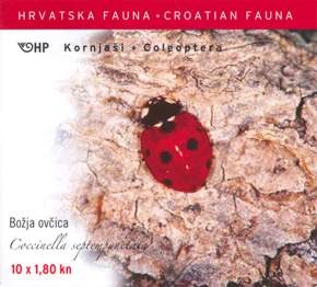 HRVATSKA FAUNA - Božja ovčica -Coccinella septempunctata