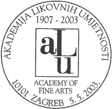 AKADEMIJA LIKOVNIH UMJETNOSTI 1907-2003