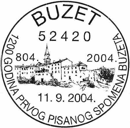 1200 GODINA PRVOG PISANOG SPOMENA BUZETA