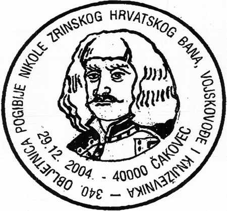340. OBLJETNICA POGIBIJE NIKOLE ZRINSKOG BANA, VOJSKOVOĐE I KNJIŽEVNIKA