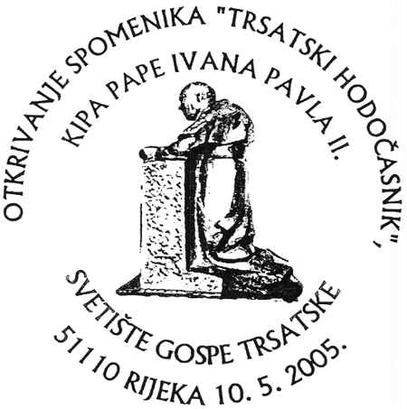 OTKRIVANJE SPOMENIKA "TRSATSKI HODOČASNIK"