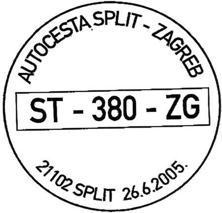 AUTOCESTA SPLIT-ZAGREB