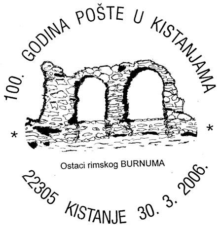 100. GODINA POŠTE U KISTANJAMA