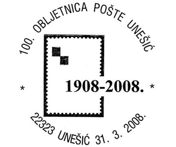 100. OBLJETNICA POŠTE UNEŠIĆ