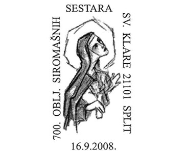 700. OBLJ. SIROMAŠNIH SESTARA SV. KLARE