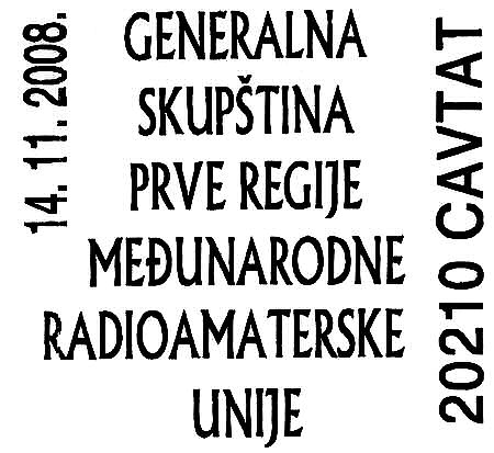 GENERALNA SKUPŠTINA PRVE REGIJE MEĐUNARODNE RADIOAMATERSKE UNIJE