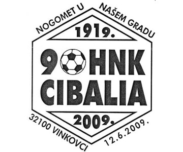 NOGOMET U NAŠEM GRADU - 90 HNK CIBALIA 1919. - 2009.