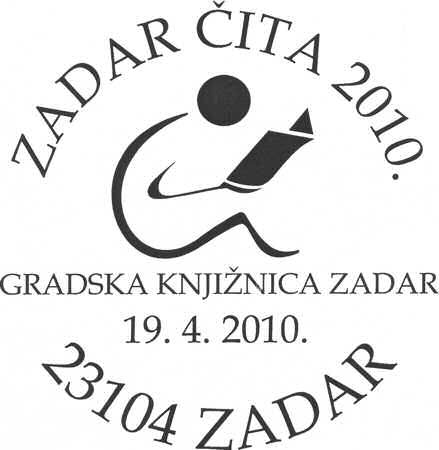 ZADAR ČITA 2010.<BR>GRADSKA KNJIŽNICA ZADAR