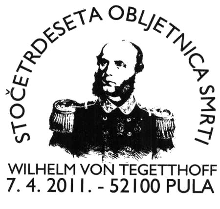 STOČETRDESETA OBLJETNICA SMRTI - WILHELM VON TEGETTHOFF