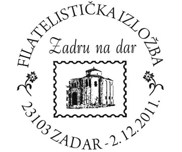 FILATELISTIČKA IZLOŽBA - ZADRU NA DAR