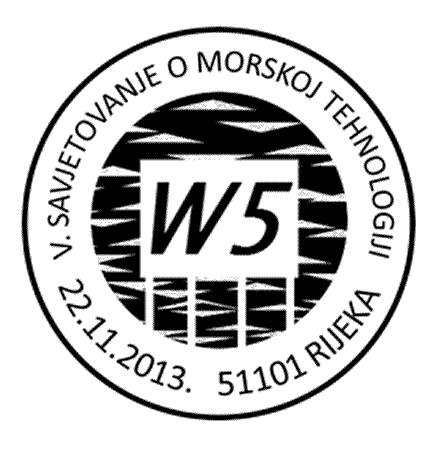 W5 - V. SAVJETOVANJE O MORSKOJ TEHNOLOGIJI