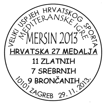 MEDITERANSKE IGRE MERSIN 2013.